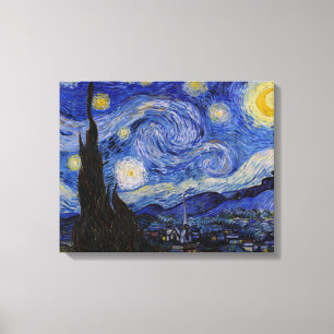 Vincent Van Gogh - The Starry night Canvas Print
