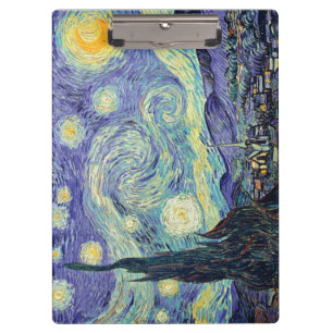 Vincent Van Gogh. The Starry Night  Clipboard