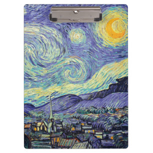 Vincent Van Gogh. The Starry Night Clipboard