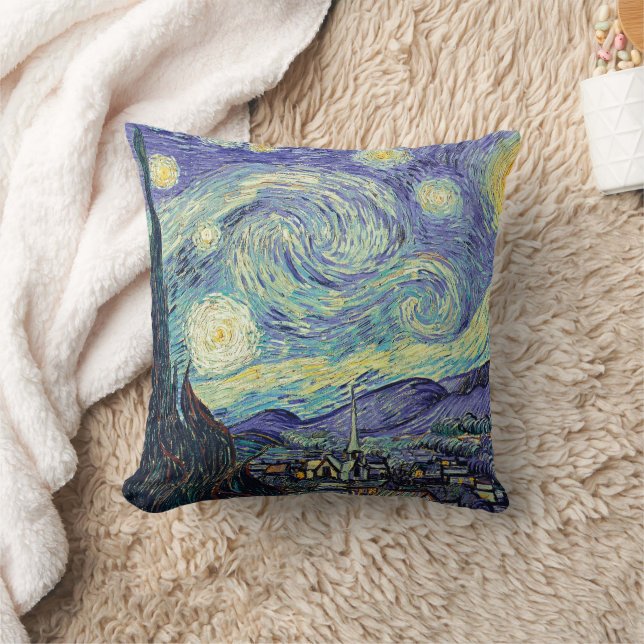 Vincent Van Gogh The Starry Night  Cushion (Blanket)