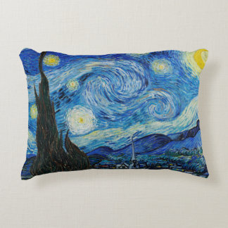 Vincent van Gogh - The Starry Night Decorative Cushion