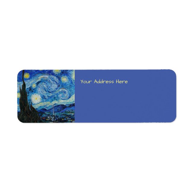 Vincent Van Gogh The Starry Night Fine Art (Front)
