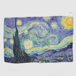 Vincent Van Gogh/ The Starry Night Golf Towel
