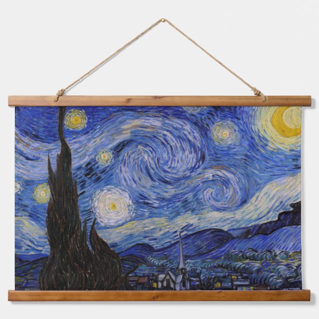 Vincent Van Gogh - The Starry night Hanging Tapestry (Front)