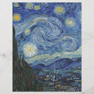 Vincent van Gogh The Starry Night, June 1889