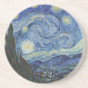 Vincent van Gogh The Starry Night, June 1889 Coaster