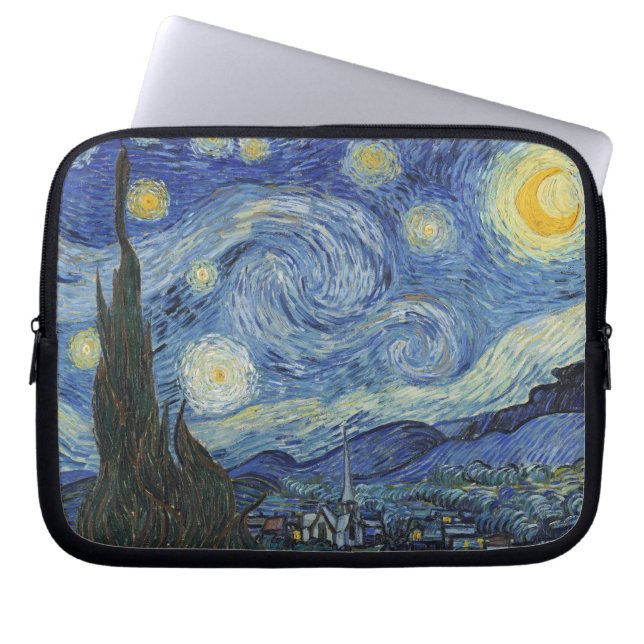 Vincent van Gogh | The Starry Night, June 1889 Laptop Sleeve (Front)