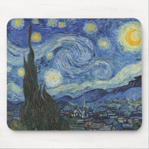 Vincent van Gogh The Starry Night, June 1889 Mouse Pad