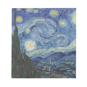 Vincent van Gogh   The Starry Night, June 1889 Notepad