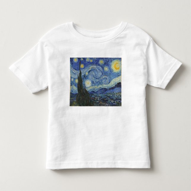 Vincent van Gogh | The Starry Night, June 1889 Toddler T-Shirt (Front)
