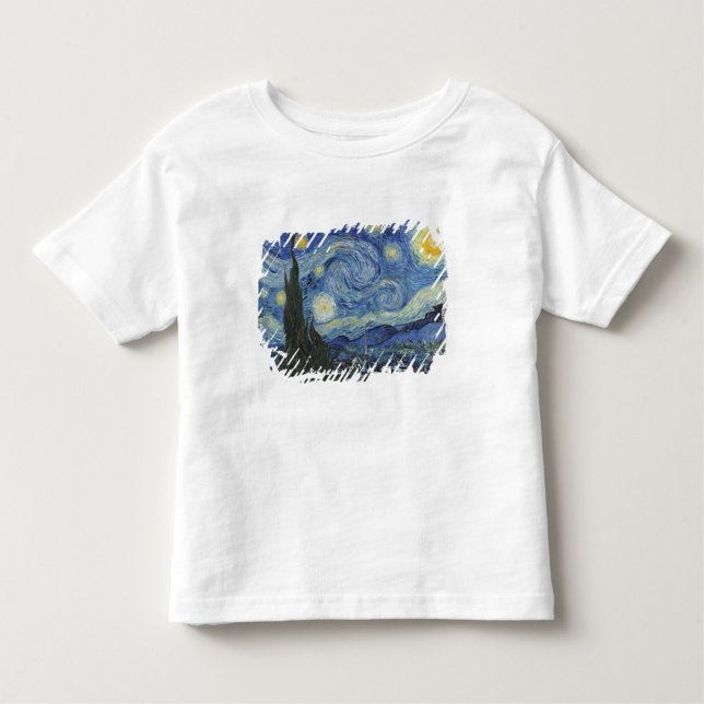 Vincent van Gogh | The Starry Night, June 1889 Toddler T-Shirt (Front)