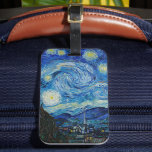 Vincent Van Gogh The Starry Night Luggage Tag<br><div class="desc">Vincent Van Gogh's The Starry Night Detail</div>