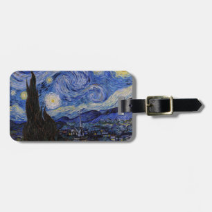 Vincent Van Gogh - The Starry night Luggage Tag