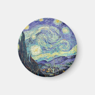 Vincent Van Gogh The Starry Night   Magnet