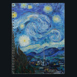 Vincent Van Gogh The Starry Night Notebook<br><div class="desc">Vincent Van Gogh's The Starry Night Detail</div>