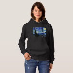 Vincent Van Gogh, The Starry Night painting Hoodie<br><div class="desc">The Starry Night (Dutch: De sterrennacht) is an oil-on-canvas painting by the Dutch Post-Impressionist painter Vincent van Gogh. Painted in June 1889.</div>