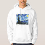 Vincent Van Gogh, The Starry Night painting Hoodie<br><div class="desc">The Starry Night (Dutch: De sterrennacht) is an oil-on-canvas painting by the Dutch Post-Impressionist painter Vincent van Gogh. Painted in June 1889.</div>