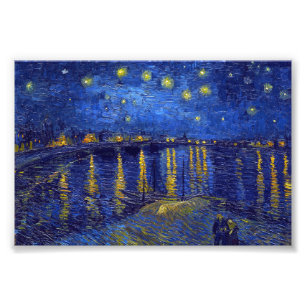 Vincent Van Gogh, The Starry Night painting Photo Print