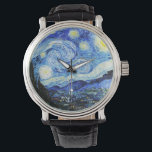 Vincent Van Gogh, The Starry Night painting Watch<br><div class="desc">The Starry Night (Dutch: De sterrennacht) is an oil-on-canvas painting by the Dutch Post-Impressionist painter Vincent van Gogh. Painted in June 1889.</div>