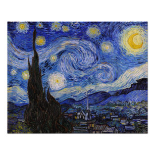 Vincent Van Gogh - The Starry night Photo Print