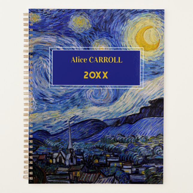 Vincent Van Gogh - The Starry night Planner (Front)