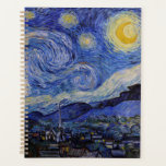 Vincent Van Gogh - The Starry night Planner<br><div class="desc">The Starry Night / La nuit etoilee - Vincent Van Gogh in 1889</div>