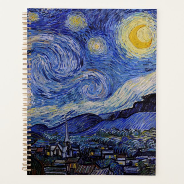 Vincent Van Gogh - The Starry night Planner (Front)