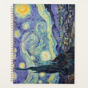Vincent Van Gogh The Starry Night  Planner