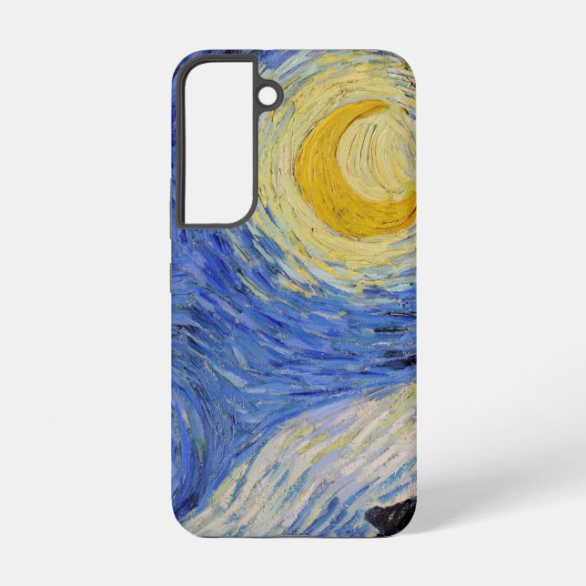 Vincent Van Gogh - The Starry night Samsung Galaxy S22 Case (Back)