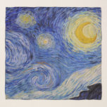 Vincent Van Gogh - The Starry night Scarf<br><div class="desc">The Starry Night / La nuit etoilee - Vincent Van Gogh in 1889</div>