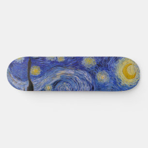 Vincent Van Gogh - The Starry night Skateboard