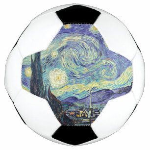 Vincent Van Gogh The Starry Night Soccer Ball