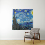 Vincent Van Gogh The Starry Night Tapestry<br><div class="desc">Vincent Van Gogh's The Starry Night Detail</div>
