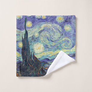 Vincent Van Gogh/ The Starry Night Wash Cloth