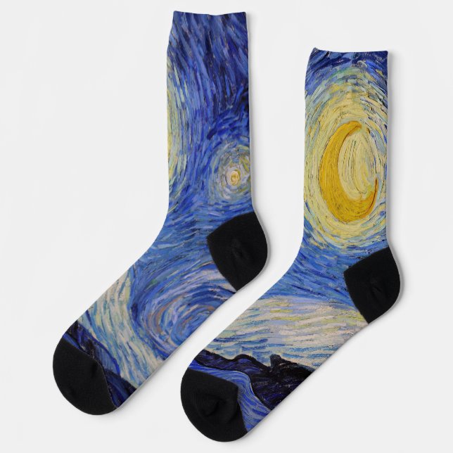 Vincent Van Gogh - The Starry Socks (Left)
