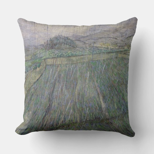 Vincent van Gogh | The Thunder Storm Cushion (Front)