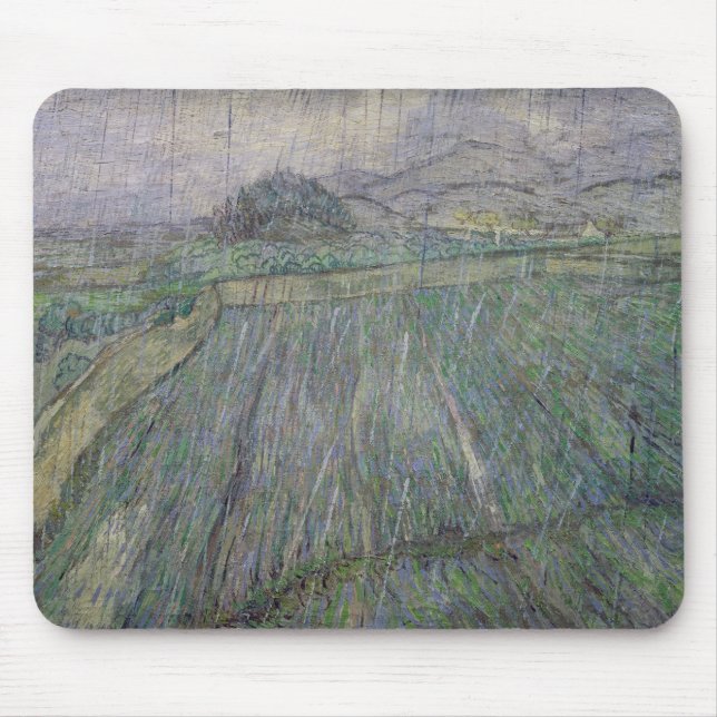 Vincent van Gogh | The Thunder Storm Mouse Pad (Front)