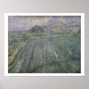 Vincent van Gogh The Thunder Storm Poster