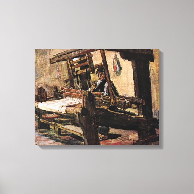 Vincent Van Gogh – The Weaver - Fine Art Canvas Print (Front)