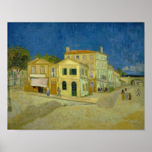 Vincent van Gogh - The yellow house Poster