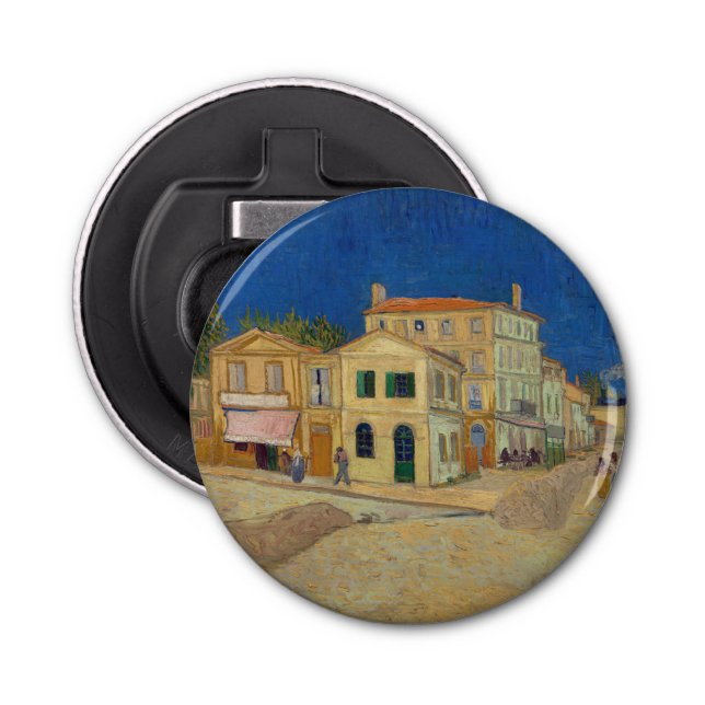 Vincent van Gogh - The Yellow House / The Street Bottle Opener (Front)