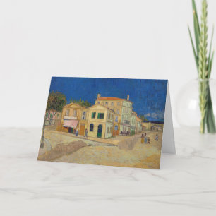 Vincent van Gogh - The Yellow House / The Street Card