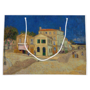 Vincent van Gogh - The Yellow House / The Street Large Gift Bag