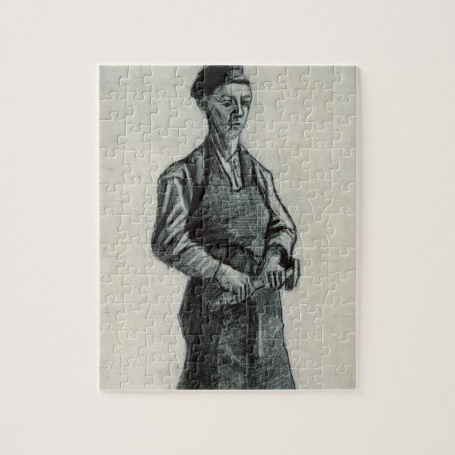 Vincent van Gogh | The Young Blacksmith, 1882 Jigsaw Puzzle (Vertical)