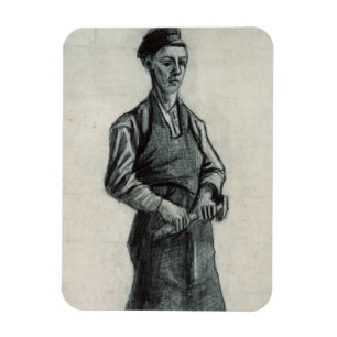 Vincent van Gogh The Young Blacksmith, 1882 Magnet