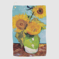 Vincent Van Gogh - Three Sunflowers in a Vase