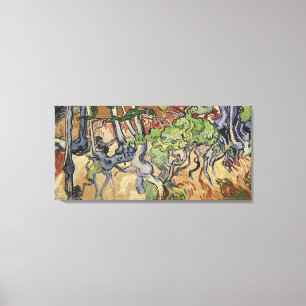 Vincent van Gogh Tree roots, 1890 Canvas Print