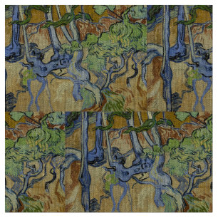 Vincent van Gogh - Tree roots Fabric
