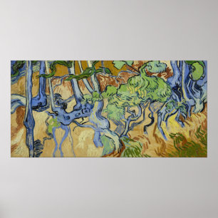 Vincent van Gogh - Tree roots Poster