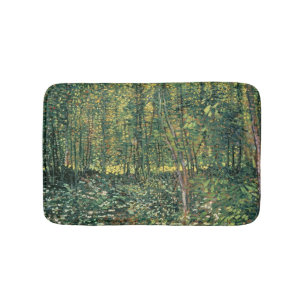 Vincent van Gogh   Trees and Undergrowth, 1887 Bath Mat
